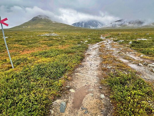 J8 Alesjaure - Abiskojaurestugorna Kungsleden - Laponie suédoise